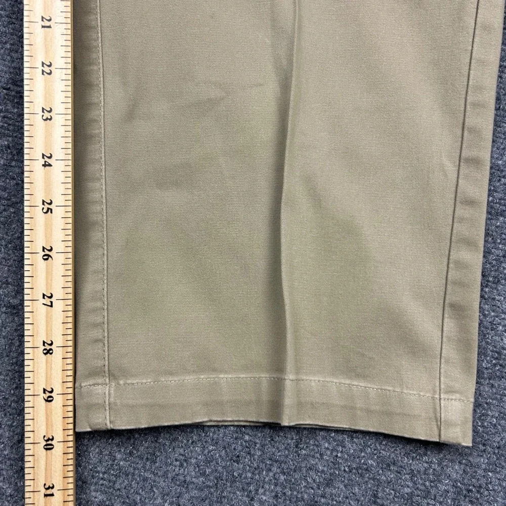 Lee X-Treme Comfort Chinos Mens 40x32 Khaki Tan Stretch Straight‎ Leg Workwear
